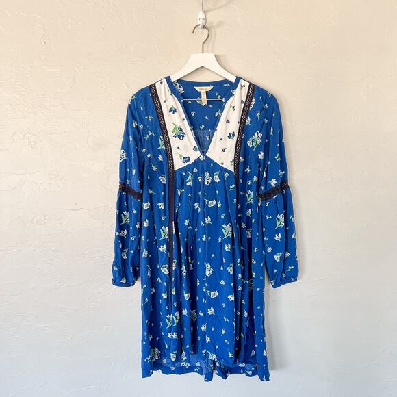 Matilda Jane Blue Floral Day Tripping Dress Small - Picture 5 of 5